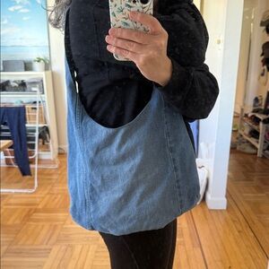 Denim Shoulder Bag